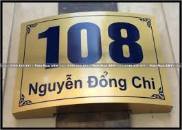 Bảng tên công ty