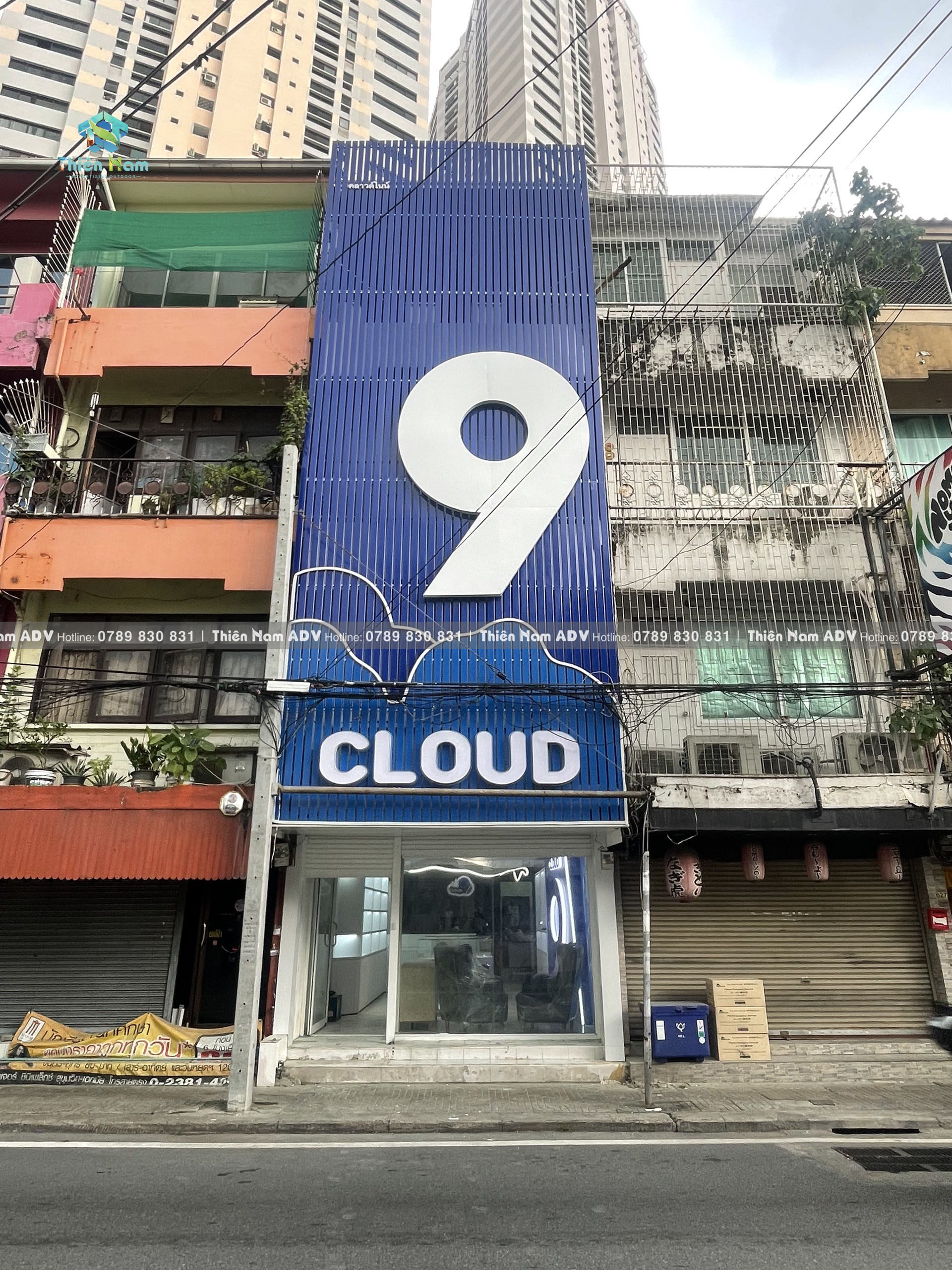 Bảng alu chữ nhôm Cloud9