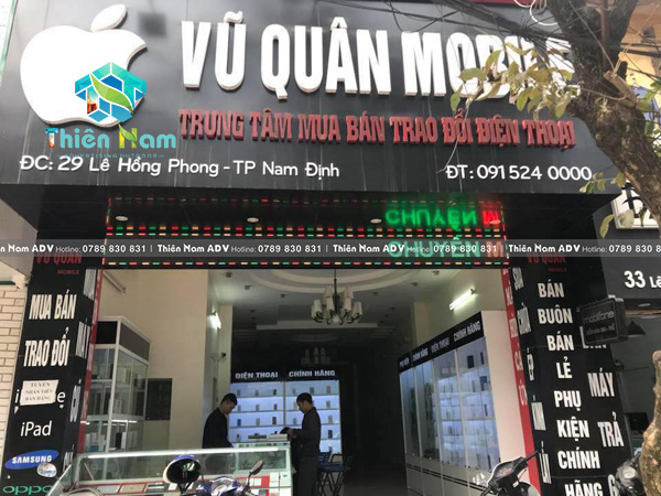 Thi công biển quảng cáo