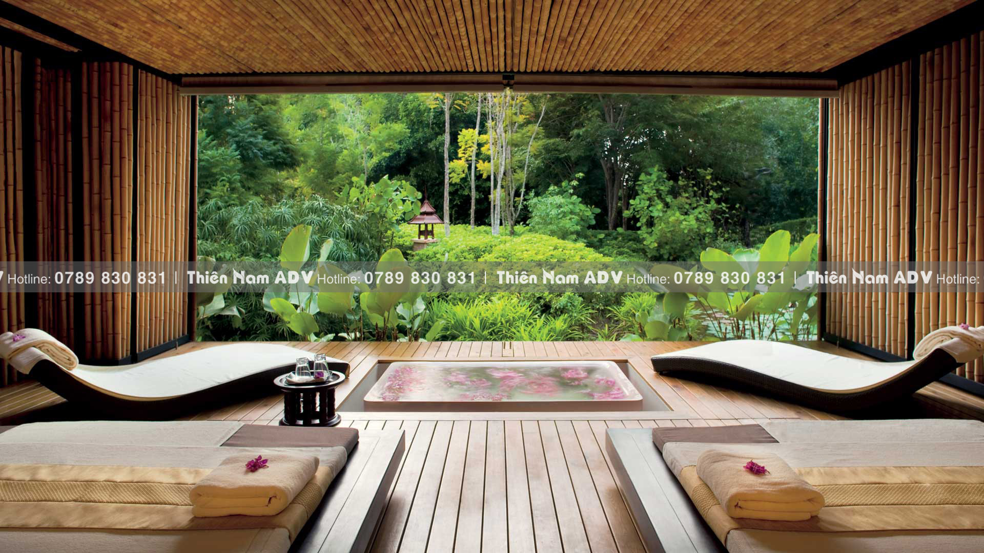 thiết kế nội thất spa